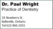 Dr. Paul Wright - dentistry